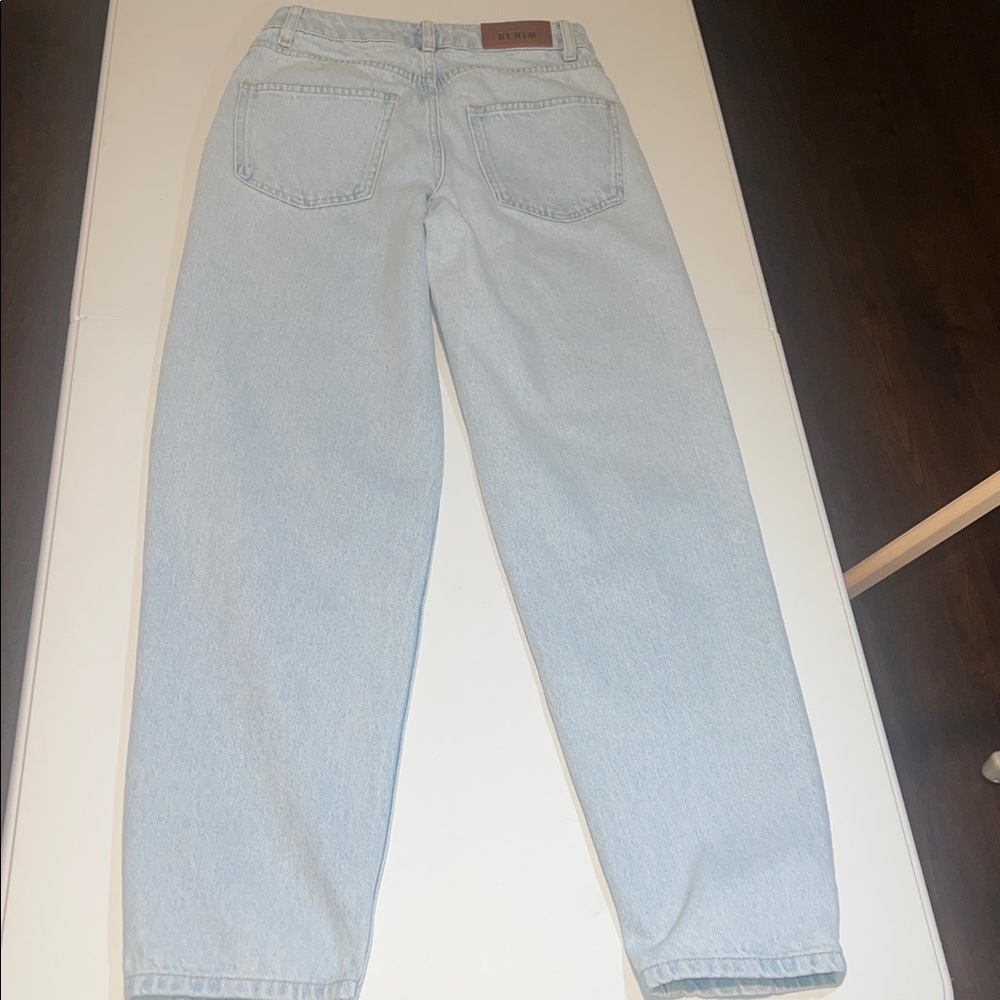 Sezane Light Blue Women Jeans - Picture 4 of 8